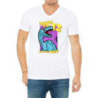 Rawr! I'm 12 Birthday Boys 12th Birthday Dino Noasaurus T Shirt V-neck Tee | Artistshot