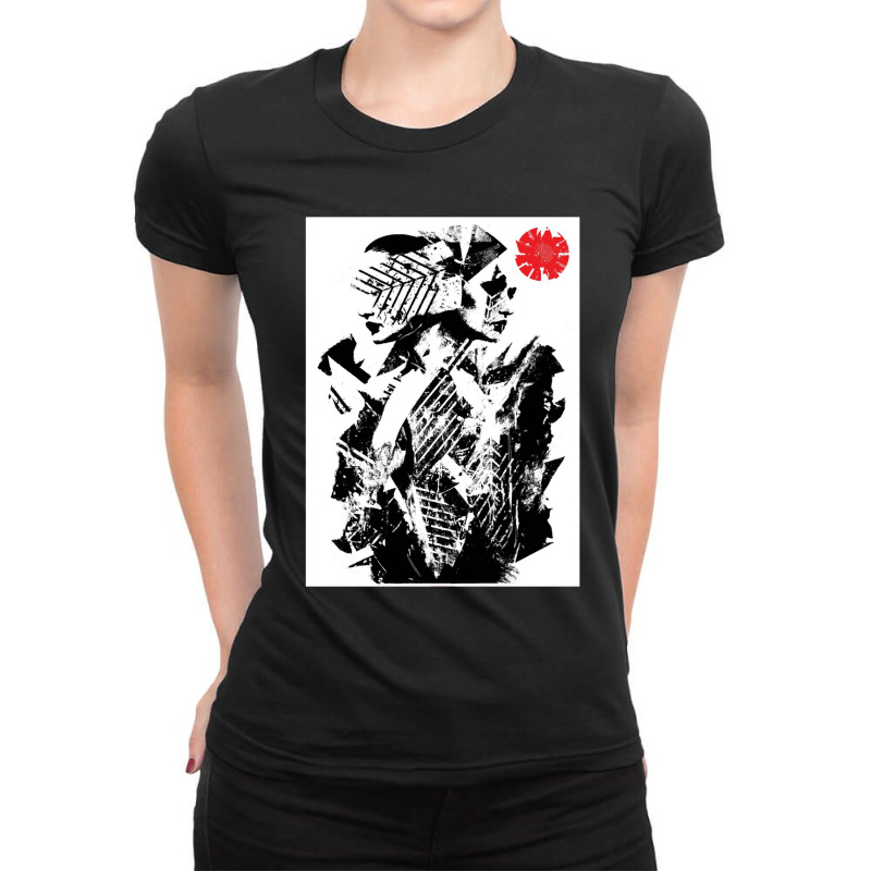 Converge Ladies Fitted T-Shirt by JimenaBauer | Artistshot