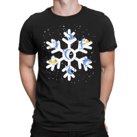 Sharks  In Christmas Snowflakes Christmas Gift T-shirt | Artistshot