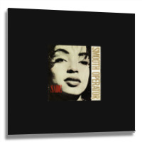 Sade Smooth Operator Printed Metal Print Square | Artistshot