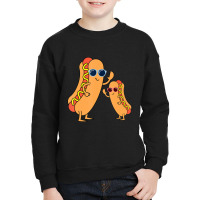 Cool Franks Sausages Weiner Fast Food Sunglasses Hot Dog Youth Sweatshirt | Artistshot