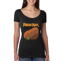 Fragile Rock Women's Triblend Scoop T-shirt | Artistshot