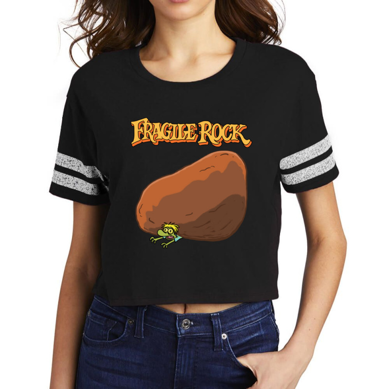 Fragile Rock Scorecard Crop Tee by Kenruhaea79 | Artistshot