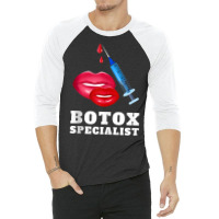 Botox Plastic Surgery And Aesthetic Nurse Injector Surgeon Tank Top 3/4 Sleeve Shirt | Artistshot