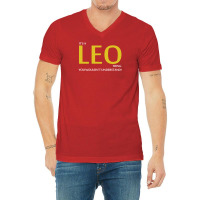 It's A Leo Thing V-neck Tee | Artistshot