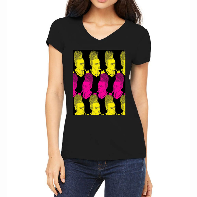 The Print Prophet Women's V-Neck T-Shirt by cm-arts | Artistshot