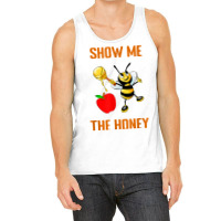 Show Me The Honey Rosh Hashanah Apple Honey Bee Jewish T Shirt Tank Top | Artistshot