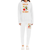 Show Me The Honey Rosh Hashanah Apple Honey Bee Jewish T Shirt Hoodie & Jogger Set | Artistshot