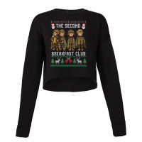 The Second Ugly Christmas Breakfast Sweater Club Costume Cropped Sweater | Artistshot