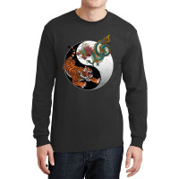 Asian Dragon Tiger Yin Yang Tiger Long Sleeve Shirts | Artistshot