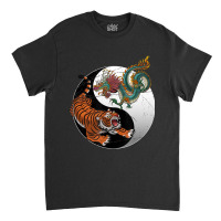 Asian Dragon Tiger Yin Yang Tiger Classic T-shirt | Artistshot