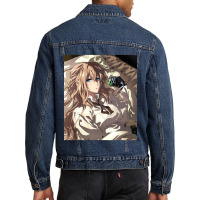 Violet-evergarden Men Denim Jacket | Artistshot