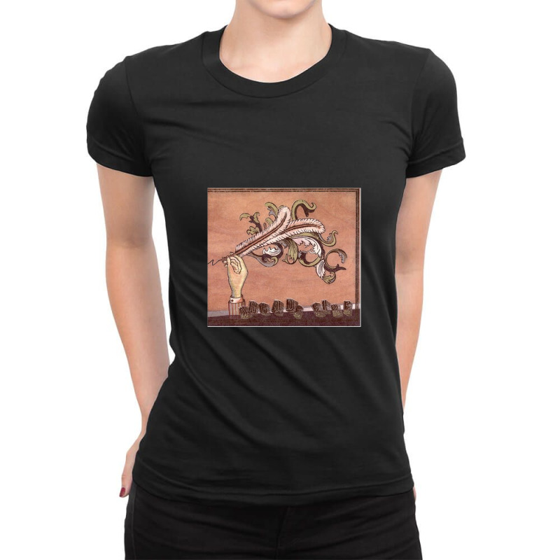 Funeral - Arcade Fire .png Ladies Fitted T-Shirt by DonaldGutier | Artistshot