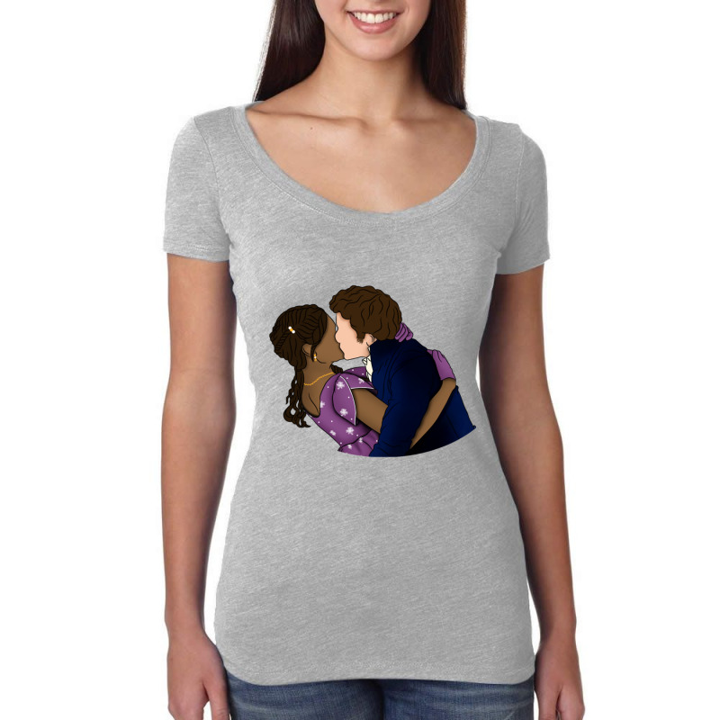 Kanthony  Bridgerton Women's Triblend Scoop T-shirt by HEATHERSTAATS | Artistshot