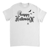 Spider & Bats Spooky Halloween Novelty Fall Holiday Item T Shirt Classic T-shirt | Artistshot