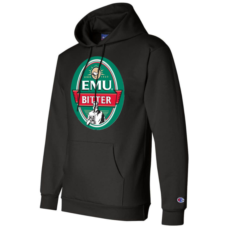 Emu Bitter Beer Local Beer Brewey Champion Hoodie by cm-arts | Artistshot