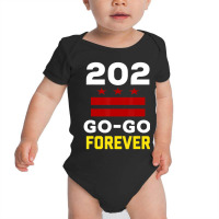 Stylish Washington Dc, 202 Go-go Music Forever Baby Bodysuit | Artistshot