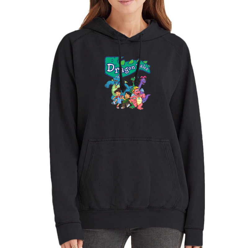 Dragon Tales Graphic Vintage Hoodie by CodyChambers | Artistshot