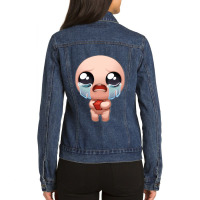 The Binding Of Isaac Ladies Denim Jacket | Artistshot