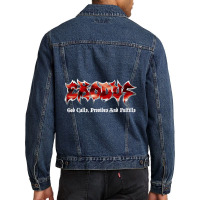 Book Of Exodus Celebration Men Denim Jacket | Artistshot