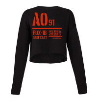 Ao91 Amateur Radio Satellite Premium T Shirt Cropped Sweater | Artistshot