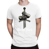 Deus Vult   Catholic Crusader Templar Knight   Sword & Armor Long Slee T-shirt | Artistshot