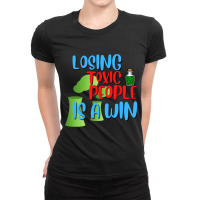 Losing Toxic People Is A Win  (6) Ladies Fitted T-shirt | Artistshot