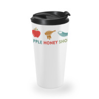 Apple Honey Shofar Rosh Hashanah Sweet Jewish New Year T Shirt Travel Mug | Artistshot