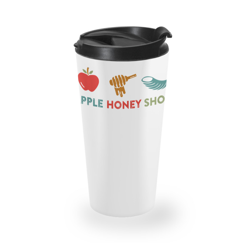 Apple Honey Shofar Rosh Hashanah Sweet Jewish New Year T Shirt Travel Mug | Artistshot