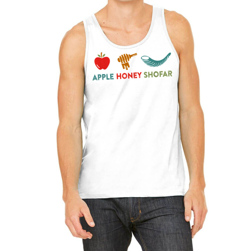 Apple Honey Shofar Rosh Hashanah Sweet Jewish New Year T Shirt Tank Top | Artistshot