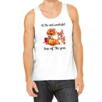 Dogs Pumpkin Halloween  It's The Most Wonderful Time Or The Year Tank Top | Artistshot