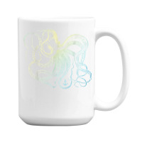 Octopus Cool Vintage Marine Biologist Ocean Sea Life 3 15 Oz Coffee Mug | Artistshot