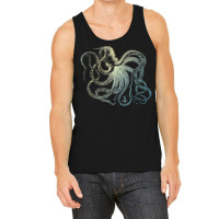 Octopus Cool Vintage Marine Biologist Ocean Sea Life 3 Tank Top | Artistshot