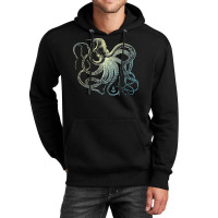 Octopus Cool Vintage Marine Biologist Ocean Sea Life 3 Unisex Hoodie | Artistshot