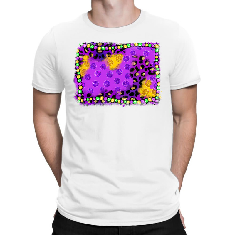 Mardi Gras Background T-shirt | Artistshot