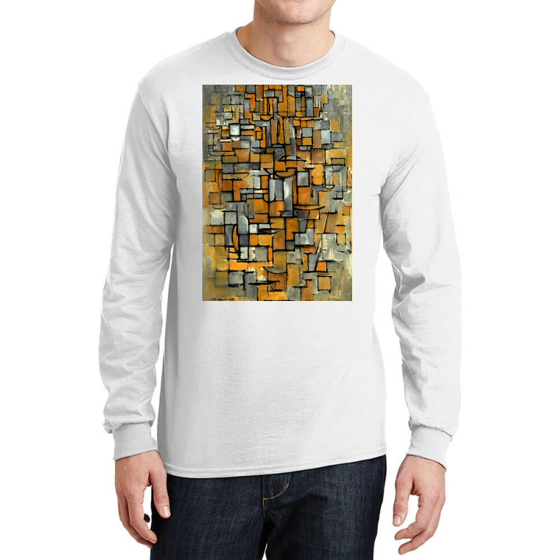 Piet Mondrian Tableau No 1 Long Sleeve Shirts | Artistshot