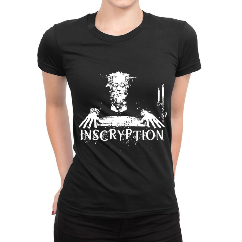 Inscryption Psychological  (5) Ladies Fitted T-Shirt by cm-arts | Artistshot