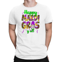 Happy Mardi Gras Y'all Gnome T-shirt | Artistshot