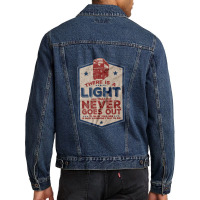 There Is A Light That Never Goes Out Off Men Denim Jacket | Artistshot