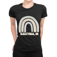 Maryville Tennessee Rainbow Pastel Ladies Fitted T-shirt | Artistshot