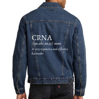 Certified Registered Nurse Anesthetists Crna Funny Gift Tee Men Denim Jacket | Artistshot