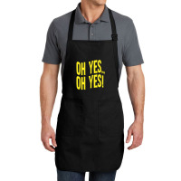 Design Of Oh Yes! Oh Yes! 1 Full-length Apron | Artistshot