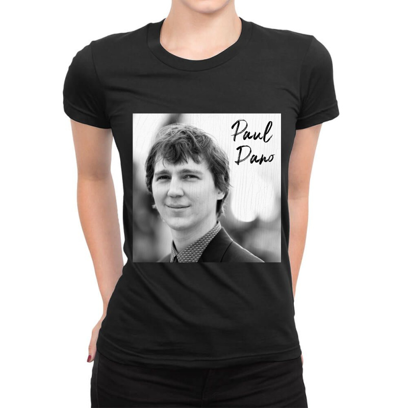 Paul Dano  (3) Ladies Fitted T-Shirt by cm-arts | Artistshot