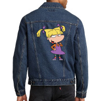 Angelica Pickles Rugrats Men Denim Jacket | Artistshot