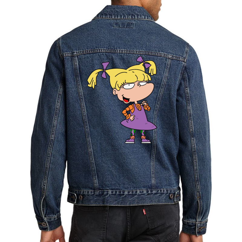 Angelica Pickles Rugrats Men Denim Jacket by Yeni | Artistshot