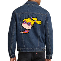 Angelica Pickles Rugrats Men Denim Jacket | Artistshot