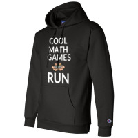 Cool Math Games Run -funny Tee For Gamer Men Women Champion Hoodie | Artistshot