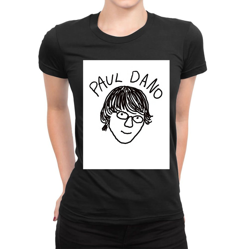 Paul Dano Fan Badly Drawn Paul Dano Ladies Fitted T-Shirt by cm-arts | Artistshot