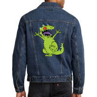 Reptar Rugrats Men Denim Jacket | Artistshot