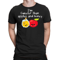 Rosh Hashanah Apples And Honey Shana Tova Jewish New Year T Shirt T-shirt | Artistshot